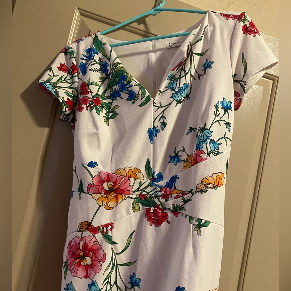 Beautiful white work dress